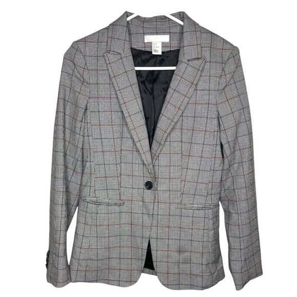 H&M Plaid Blazer - Picture 2 of 8